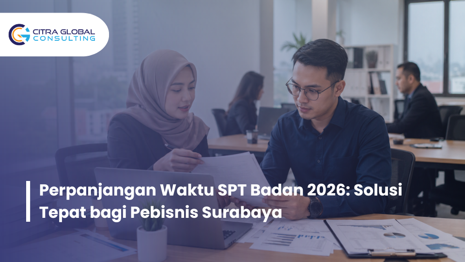 Perpanjangan waktu SPT Badan 2026